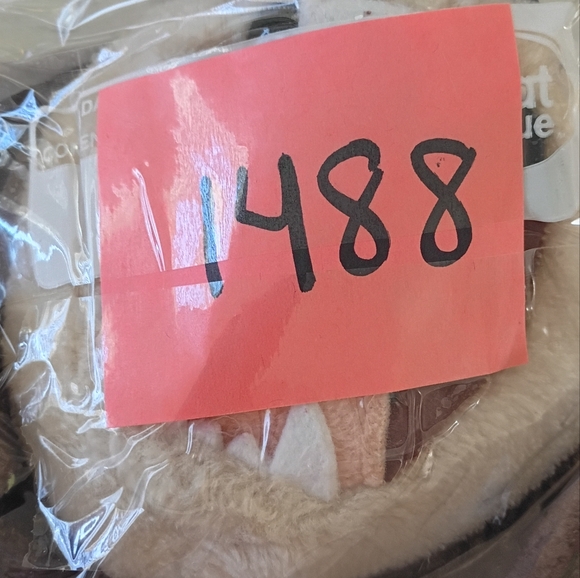 Vintage Tazmanian Devil Stuffed Toy Looney Toons 7X7 Tag Ripped Off - Picture 9 of 10